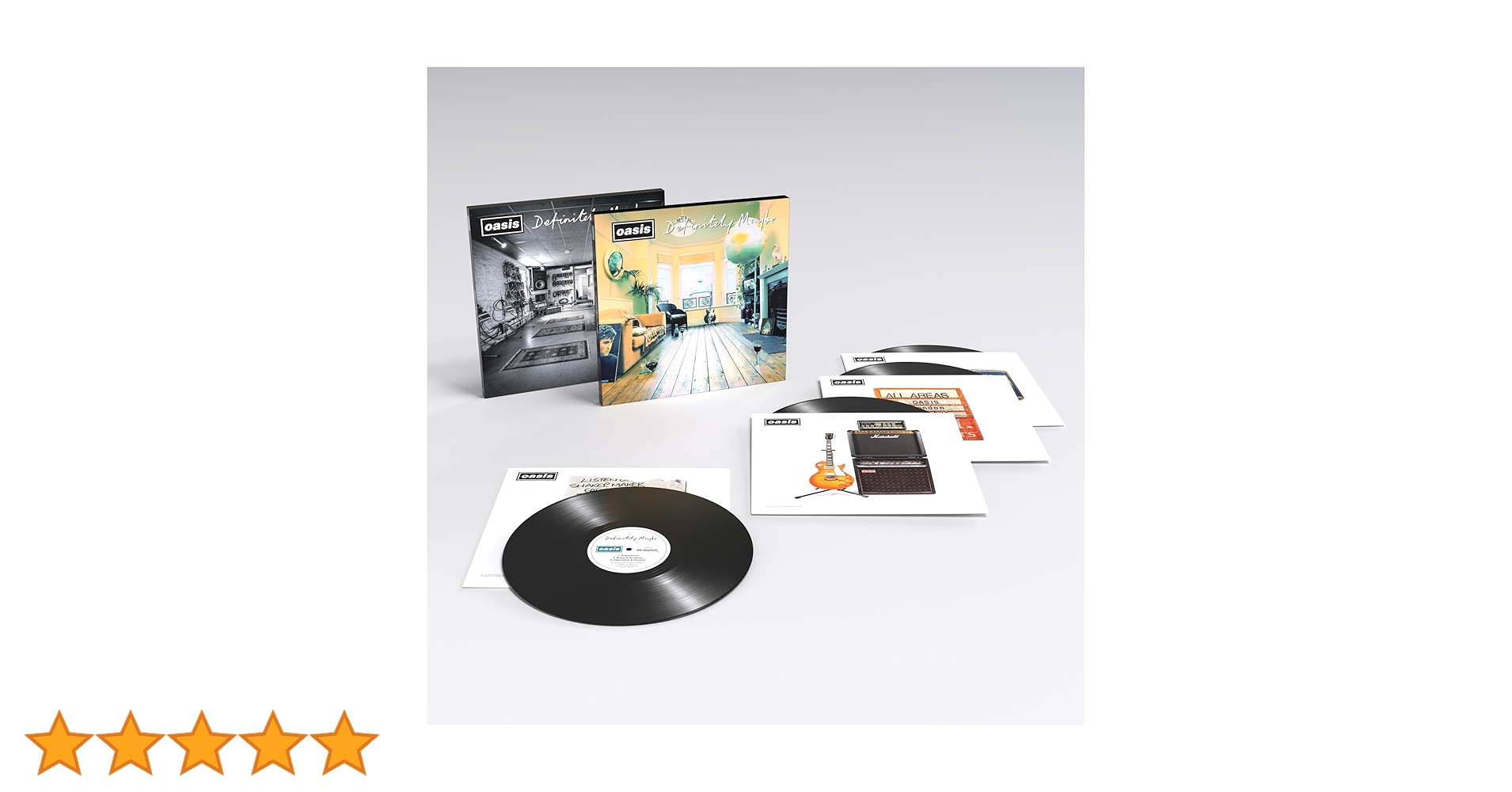 オアシス Oasis Definitely Maybe アイボリーカラー盤 新品 オアシス / オアシス（アイボリー・カラーヴァイナル）国内新品